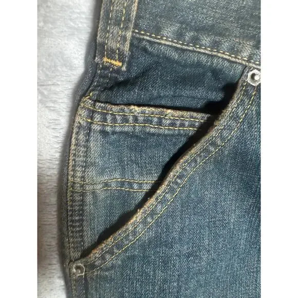 Timberland Straight Leg Jeans Men’s 33x30 Blue Denim Classic Workwear - Picture 6 of 8